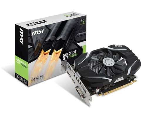 MSI GTX 1050 Ti OCV1 4GB Graphics Card
